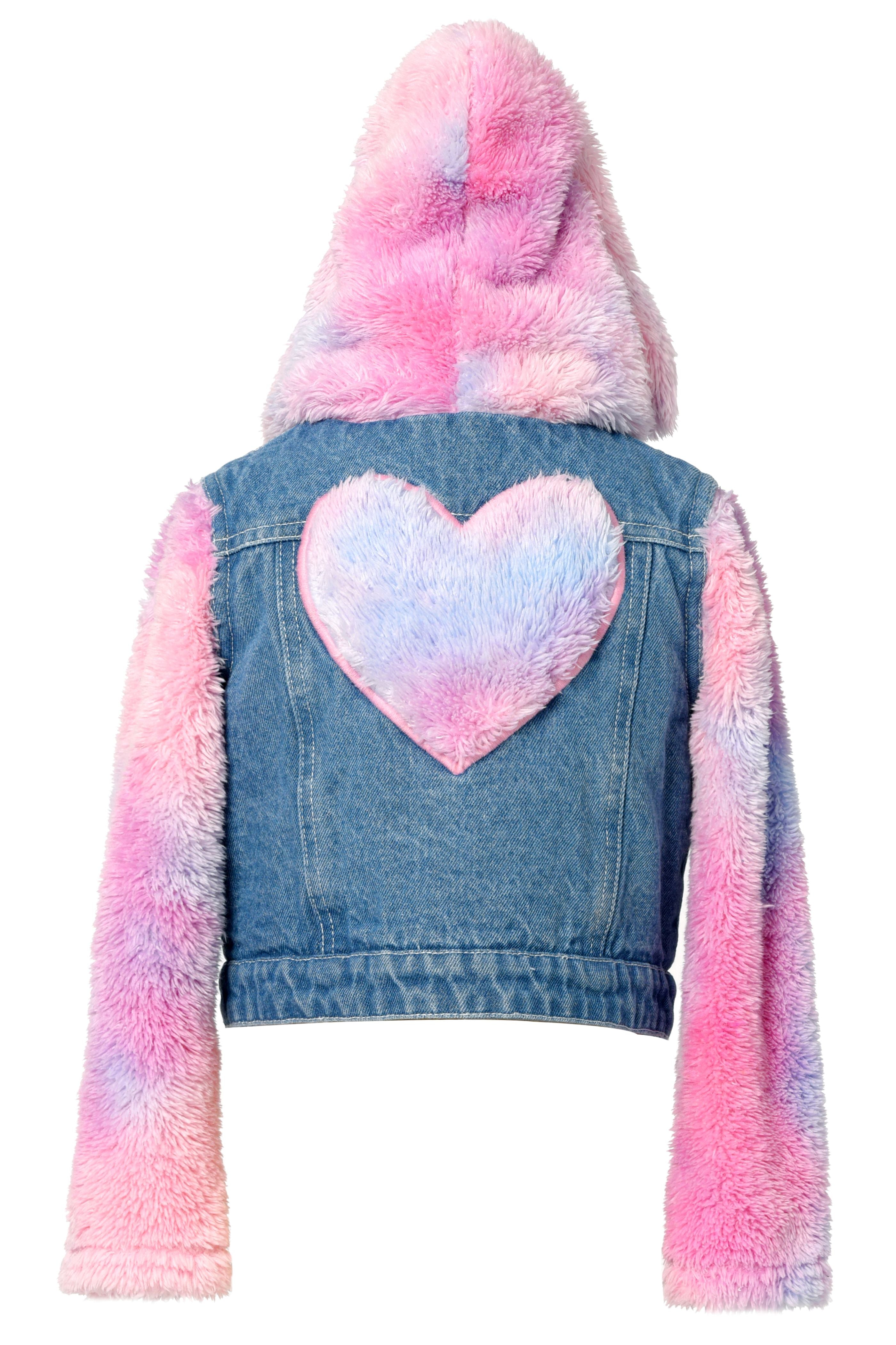Reversible Denim & Faux Fur Jacket